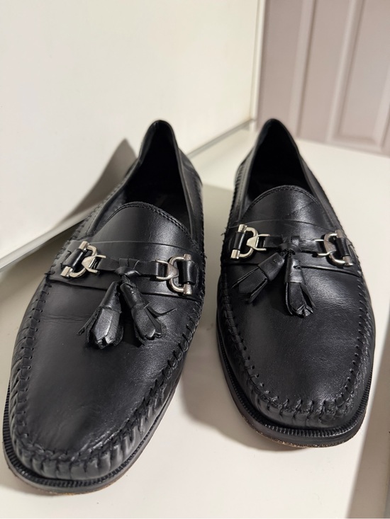 Giorgio Brutini Other - Giorgio Brutini Black Men's Leather Tassel Loafers